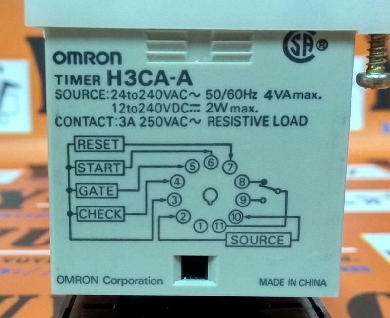 OMRON H3CAA TIME DELAY RELAY PLC DCS SERVO Control MOTOR POWER